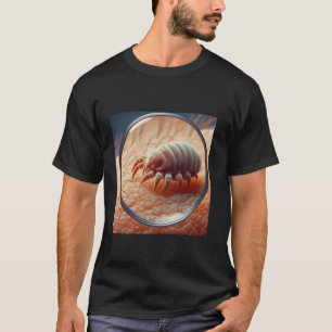 Demodex-Milbe Käfer Wissenschaft Geek Biologie T-Shirt