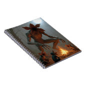 Demogorgon Creatures Around a Campfire Notizblock (Rechte Seite)