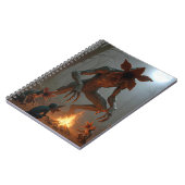 Demogorgon Creatures Around a Campfire Notizblock (Linke Seite)