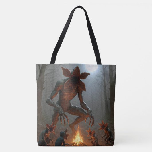 Demogorgon Creatures Around a Campfire Tasche (Vorderseite)