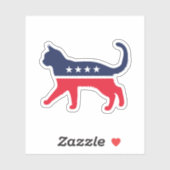 Demokrat Aufkleber (Blatt)