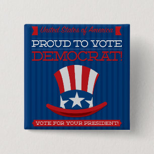 Demokrat Button