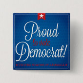 Demokrat Button (Vorderseite)