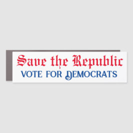 Demokrat Car Magnet