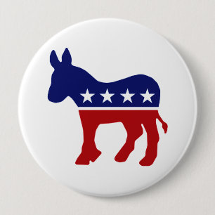 Demokrat Donkey 1 Button