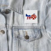 Demokrat Donkey Circus Button (Beispiel)