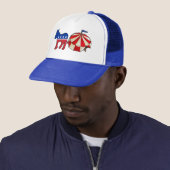Demokrat Donkey Circus Truckerkappe (Beispiel)