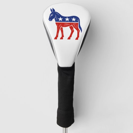 Demokrat Donkey Golf Driver Cover Headcover (Vorderseite)