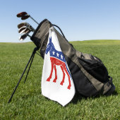 Demokrat Donkey Golfhandtuch (Gras)