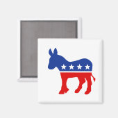 Demokrat Donkey Magnet (Vorderseite/Rückseite)