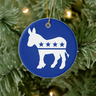 Demokrat Donkey Ornament