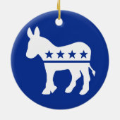 Demokrat Donkey Ornament (Hinten)