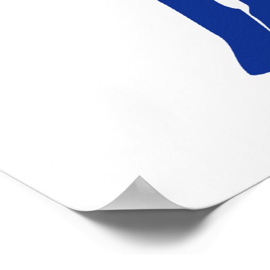 Demokrat Donkey Poster (Ecke)