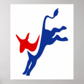 Demokrat Donkey Poster (Vorne)