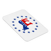 Demokrat Donkey Premium Magnet (Rechte Seite)