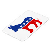 Demokrat Donkey Premium Magnet (Linke Seite)