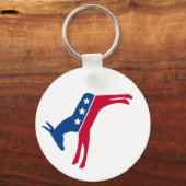 Demokrat Donkey Schlüsselanhänger (Vorderseite)