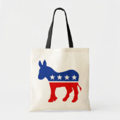 Demokrat Donkey Tote Bag Tragetasche (Vorne)