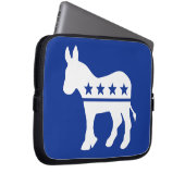 Demokrat-Esel-Laptop-Hülse Laptopschutzhülle (Vorne Rechts)