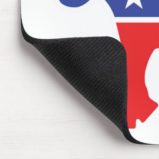 Demokrat-Esel Mousepad (Ecke)