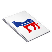 Demokrat-Esel-Notizbuch Notizblock (Rechte Seite)