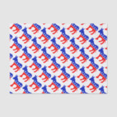 Demokrat-Esel Seidenpapier (Vorderseite)