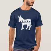 Demokrat-Esel-T-Shirts T-Shirt (Vorderseite)