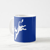 Demokrat-Esel-Tasse Kaffeetasse (Vorderseite Links)
