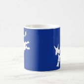 Demokrat-Esel-Tasse Kaffeetasse (Mittel)