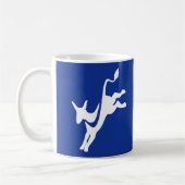 Demokrat-Esel-Tasse Kaffeetasse (Links)