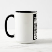 Demokrat Funny Gift Tasse (Links)