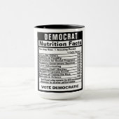 Demokrat Funny Gift Tasse (Zentrum)
