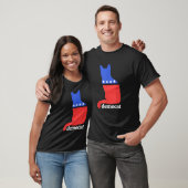 Demokrat Funny Kitty Cat Graphic T-Shirt (Unisex)