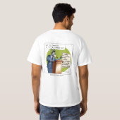 Demokrat-Haus-Regeln T-Shirt (Schwarz voll)