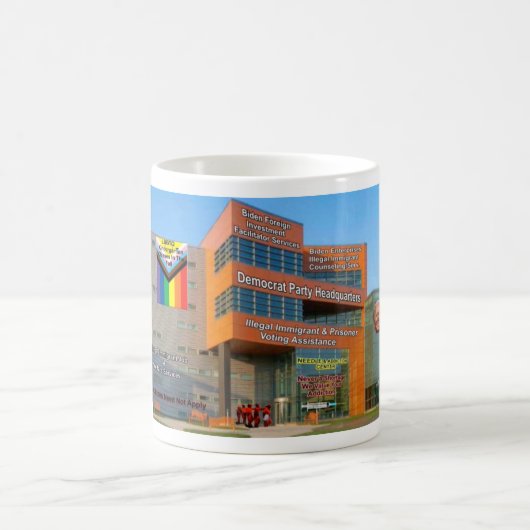 Demokrat HQ Kaffeetasse (Mittel)