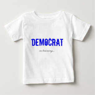 Demokrat im Trainings-Shirt Baby T-shirt