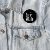Demokrat Kamala Harris Enemy innerhalb des Anti-Tr Button (Beispiel)
