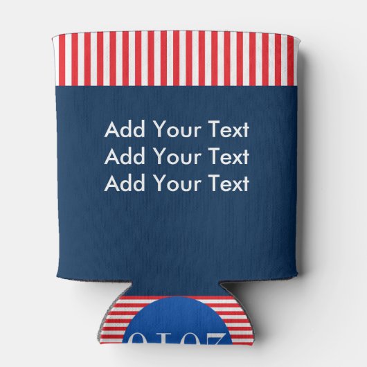 Demokrat kann sich abkühlen dosenkühler (Rückseite)