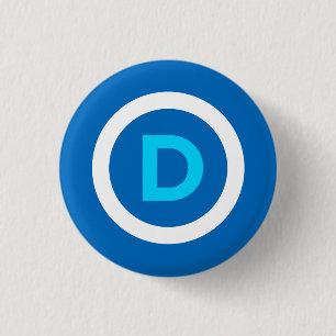Demokrat-Knopf Button