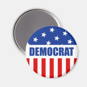 Demokrat Magnet (Vorderseite/Rückseite)