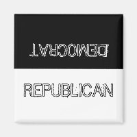 Demokrat oder Republikaner? Magnet
