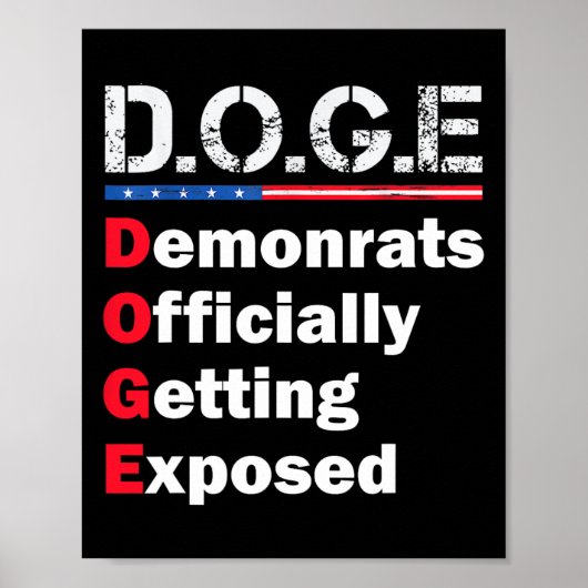 Demokrat offiziell entlarvt poster (Vorne)