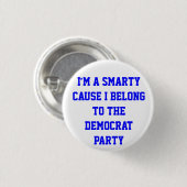 Demokrat-Party - Button (Vorne & Hinten)