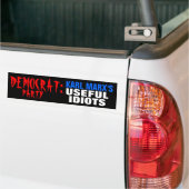 Demokrat-Party-nützliche Idioten Autoaufkleber (Auf Lkw)
