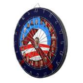 Demokrat-Pfeile Dartscheibe (Vorderseite rechts)