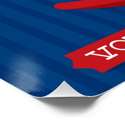 Demokrat Poster (Ecke)