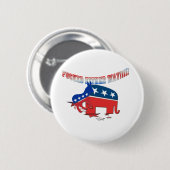 Demokrat-Republikaner Button (Vorne & Hinten)