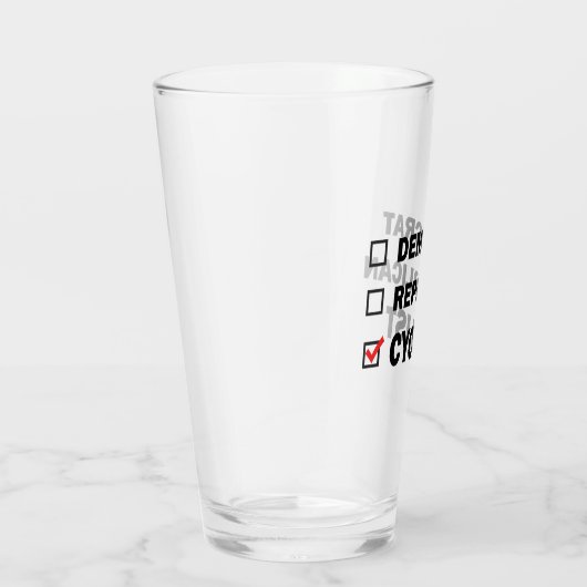 Demokrat Republikaner Zyklist Glas (Rechts)