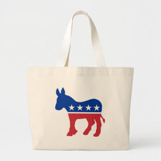 Demokrat-Tasche Jumbo Stoffbeutel
