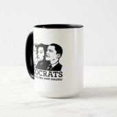 Demokrat-Tasse Tasse (Vorderseite Links)